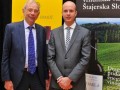 Vladimir Puklavec, lastnik p&f wineries in Mitja Herga, direktor P&F Jeruzalem Ormož